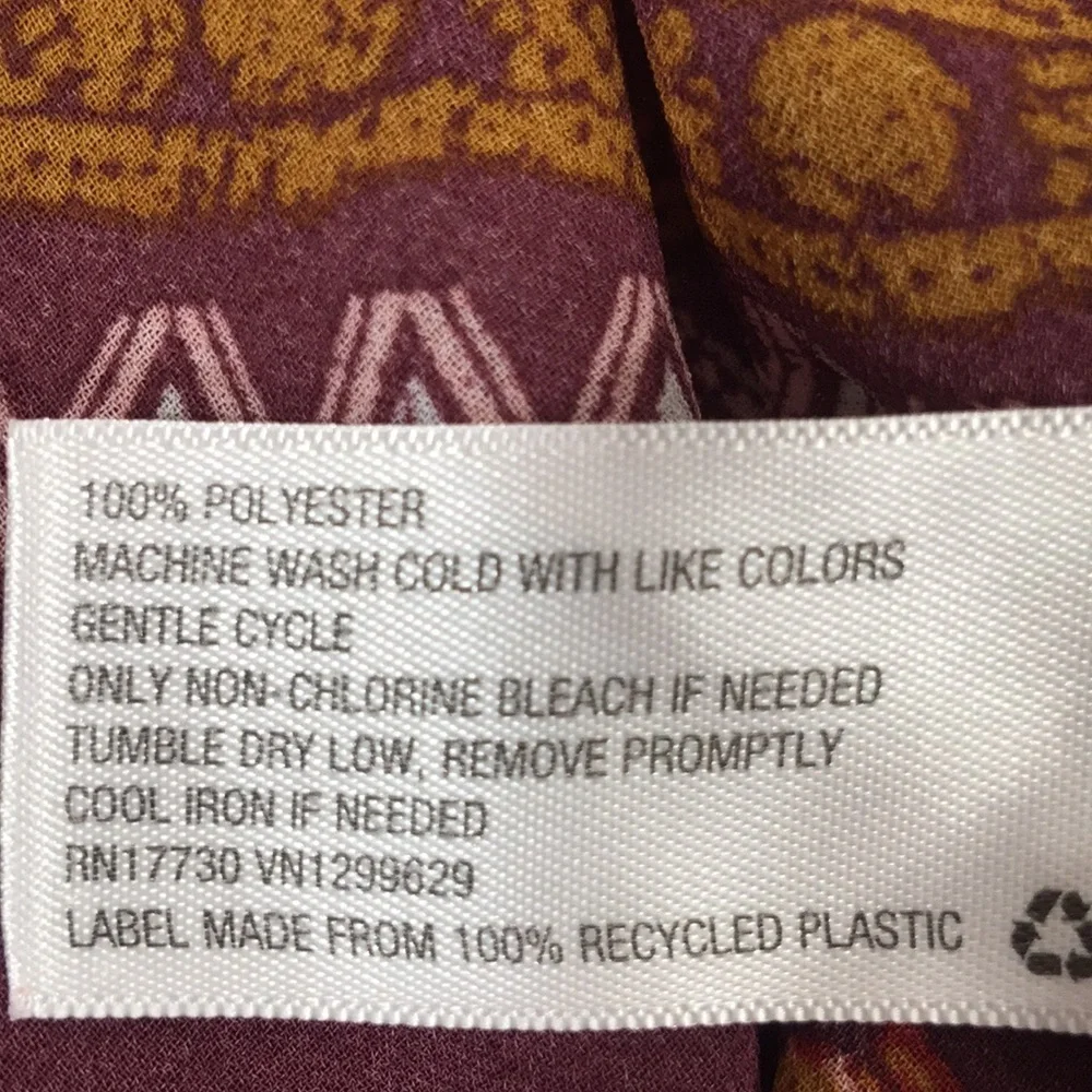 Knox Rose Boho Peasant Top with Tassels Small - Picture 8 of 9